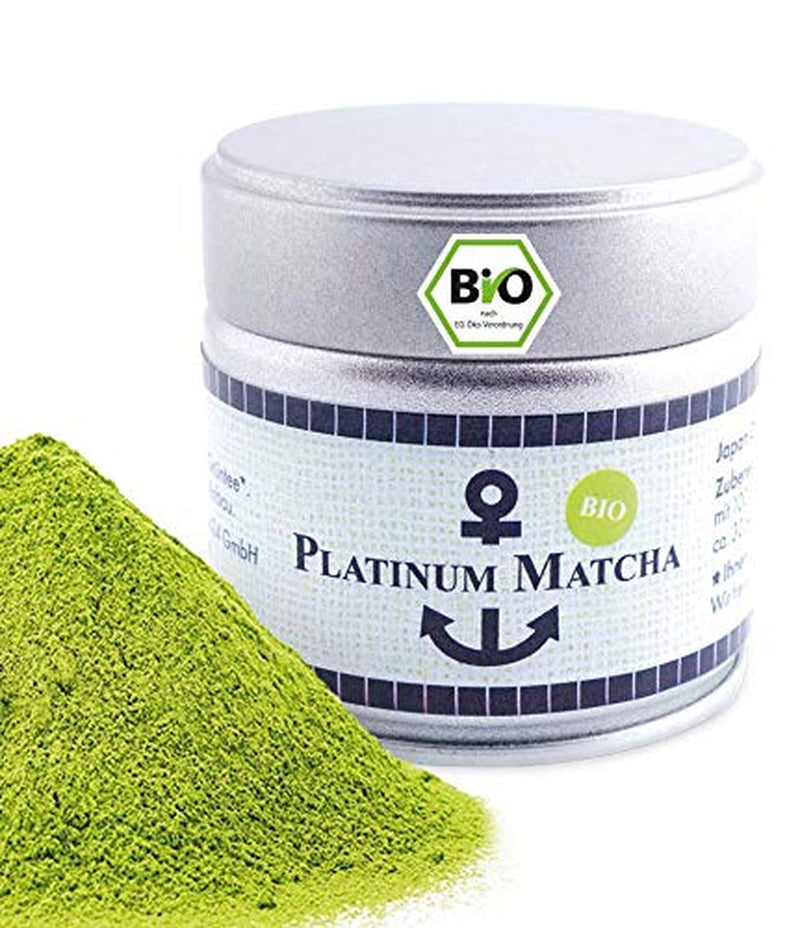 Premium økologisk Matcha fra Japan, ceremoniel kvalitet, pesticidfri, ekstra fint pulver i 30 g æske, intens og delikat smag af grøn te, velegnet til latte, smoothie, ceremoniel kvalitet