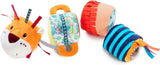 Lilliputiens - Jack Velcro lydrulle - Farverigt aktivitetslegetøj til babyer med forskellige lyde og aftagelige rangler - Fremmer lytning og motorik - Fra 6 måneder - 83064 Jucarii Bebe Naty Shop Standard titel
