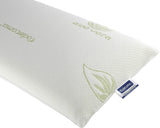 Todocama Todolit viskoelastisk aloe vera plus pude, grøn, 2 stk., 75 cm Naty Shop standard puder
