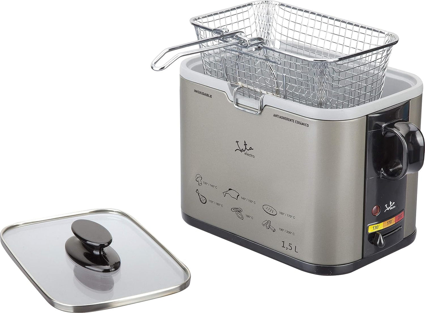 Tamaño FR326E - Frituregryde, 1000 watt, 1,3 liter Naty Shop-apparater