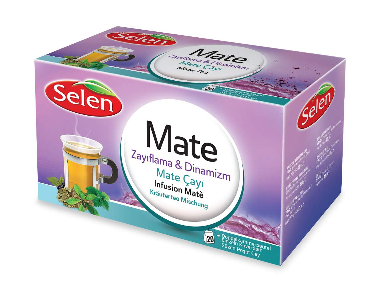 Urtete Selenium Mate 20 poser