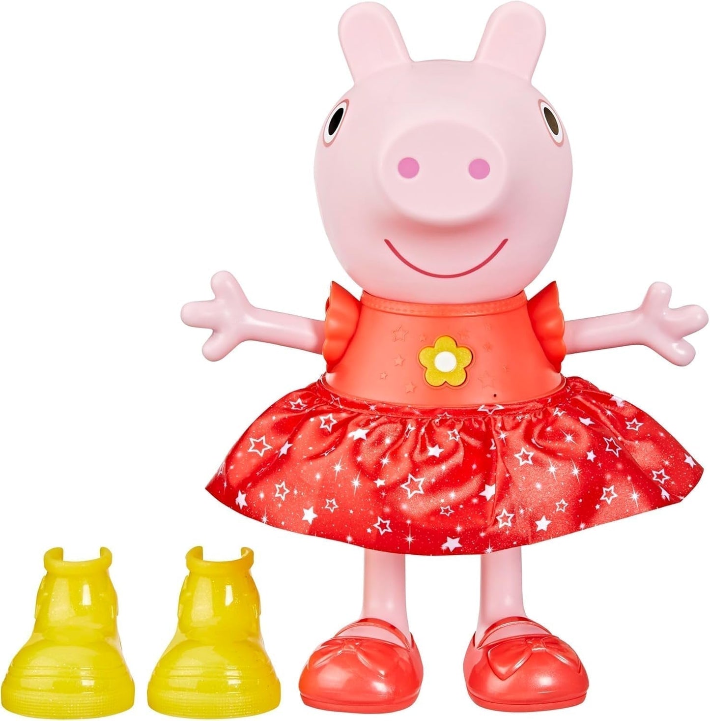 Peppa Pig Peppas mudderpyt festdukke - tysk version, lyserøde eller lyserøde Naty Shop-dukker