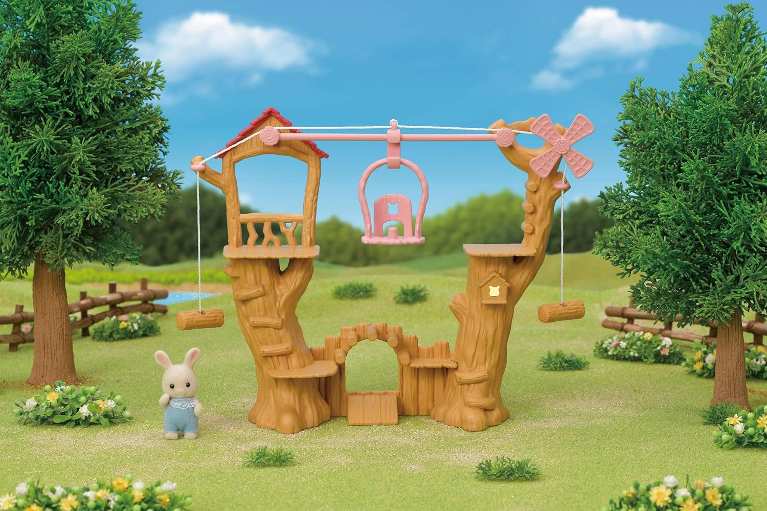 Sylvanian Families 5452 Baby Ropeway - Dukkehus Legesæt Dukker Naty Shop