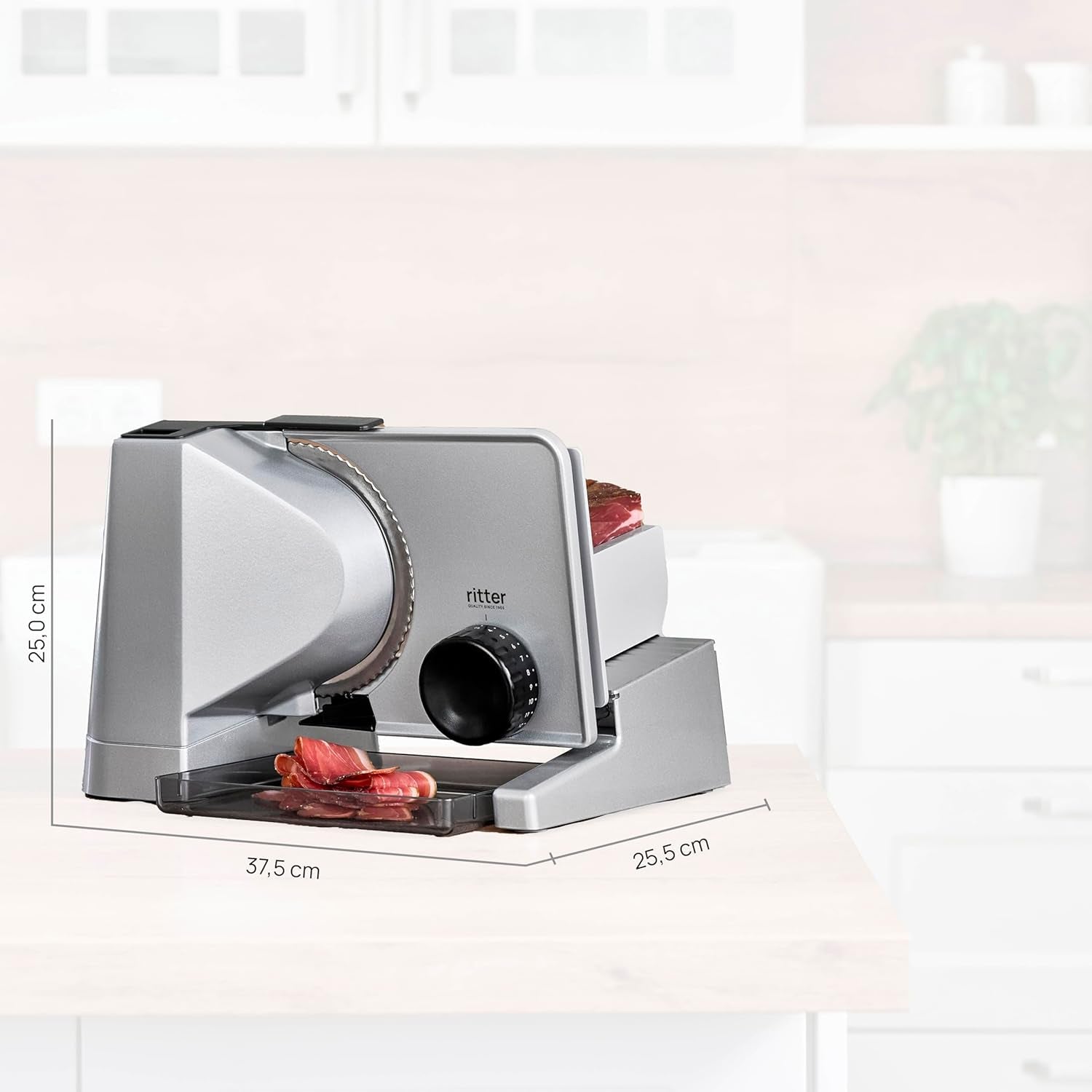 Ritter Solida 4, elektrisk skæremaskine med flere funktioner Rasnite og Slicers Naty Shop