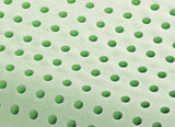 Marcapiuma memory foam pude, grøn, naturlig, med urter, 2 stk Standard puder Naty Shop
