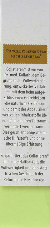 Hirse-Flocken Bio, 6Er Pack (6 X 400 G) Korn Naty Shop