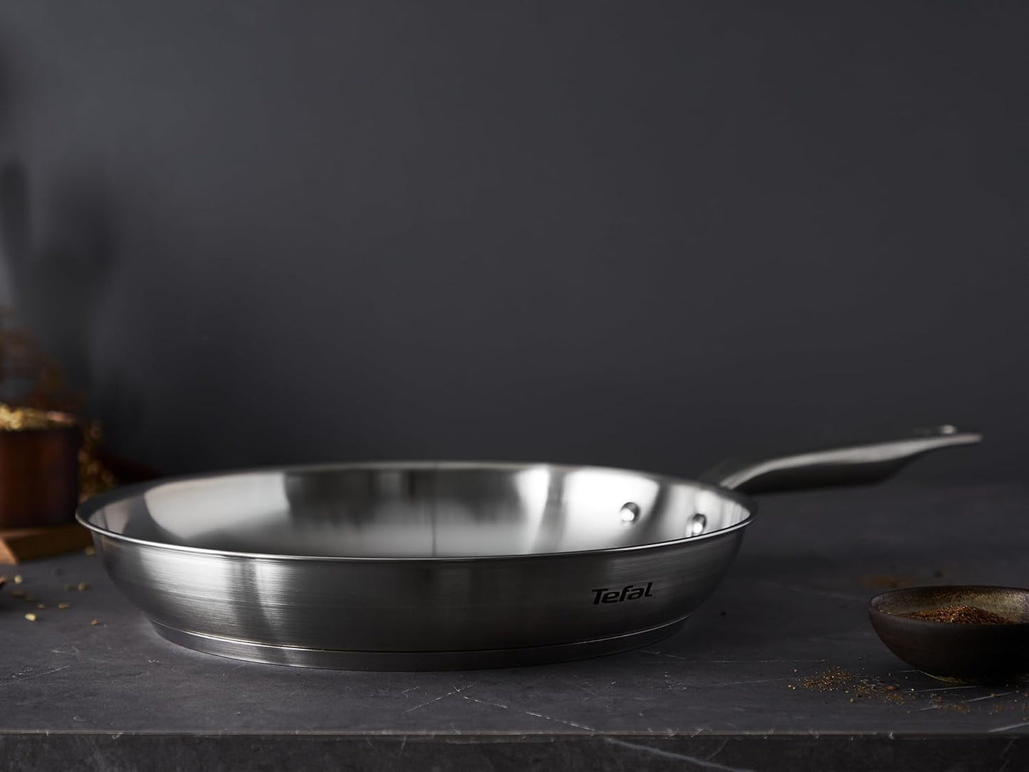 TEFAL VIRTUOSO pande 28 cm, rustfrit stål pande, induktion Gryder og pander Naty Shop