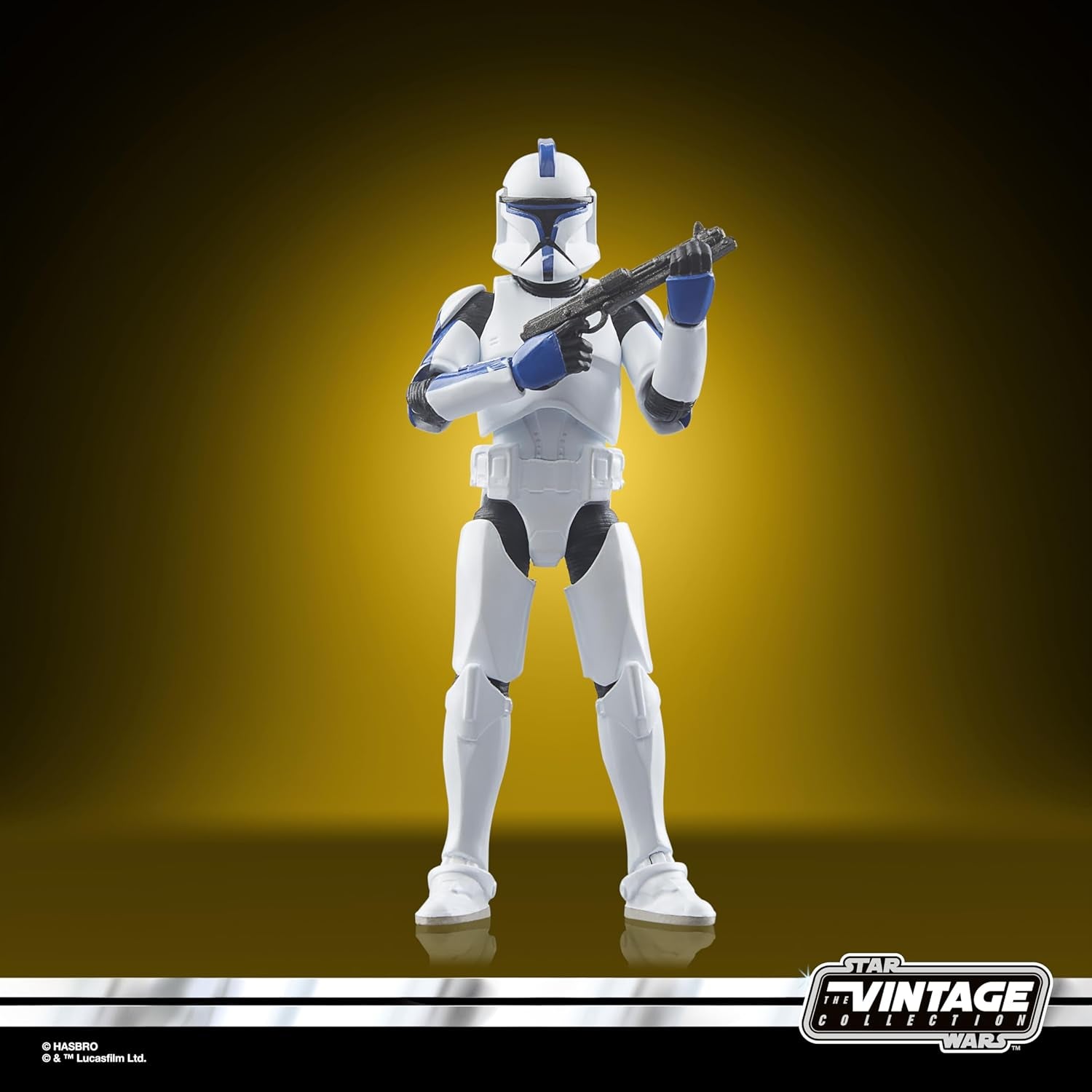 Star Wars the Vintage Collection Clone Trooper Lieutenant (Teth), Star Wars: Ahsoka Action Figur, 9,5 cm Actionfigurer Naty Shop