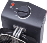 Tristar frituregryde i rustfrit stål - Med 2 liters kapacitet, koldzonefunktion og justerbar termostat op til 190°C, FR-6919, sølv Hvidevarer Naty Shop