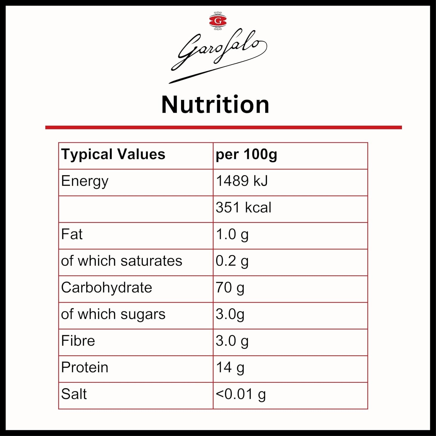 Orecchiette pasta, 500 g
