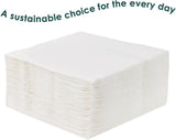 Table Kind 100 hvide bløde servietter i løs vægt, højkvalitetsservietter til fest, catering og daglig brug, FSC, bæredygtige og genanvendelige, fremstillet i EU | 2-lags | 33 cm