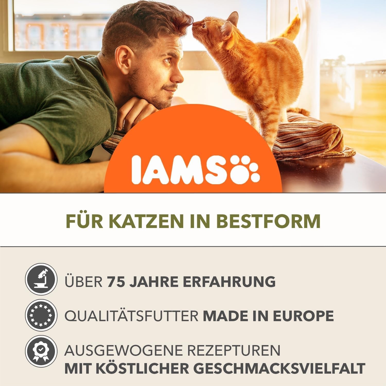 IAMS Delights Land Collection Kornfrit våd kattefoder - Kødsortspakke Multipack Kornfrit vådfoder til katte 1 år og derover 12 x 85 g