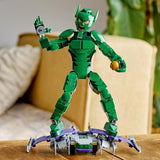 LEGO Marvel Green Goblin-byggefigur, Superskurk bevægeligt byggelegetøj til børn 8+, drenge og piger, Spider-Man-univers sæt med skydere og græskarbomber, Superheltegaveidé 76284 Byggesæt Besuche den LEGO-Store