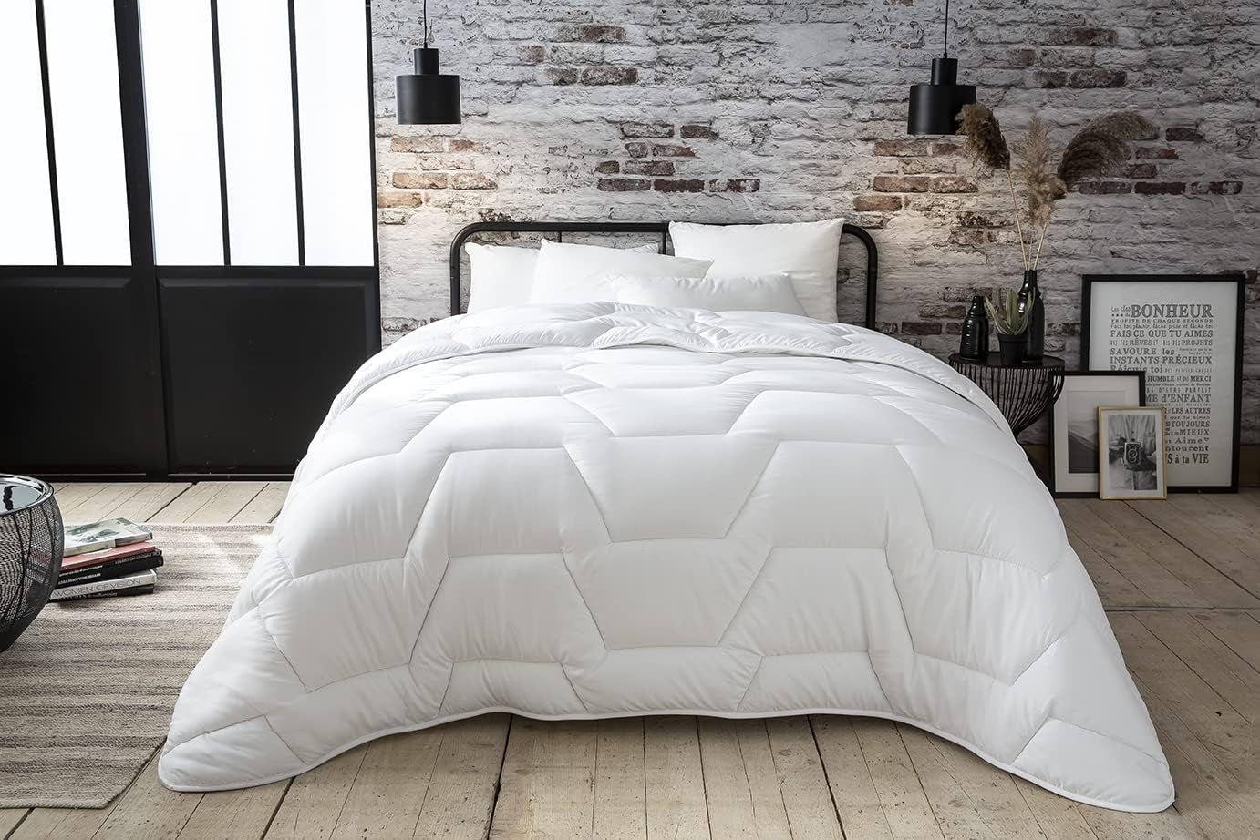 Abeil Acaristop dynebetræk med antimide og antibakteriel effekt, polyester, hvid, 200 X 200 cm Dyner og dyner Naty Shop
