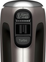 Tefal HT650E Power Mix Silence Håndmixer | 600 Watt | Variabel hastighedsregulator | Turbo-Und Auswurf-Funktion | Extreme Leisure Engine | Inkl. 2 Rührbesen Und 2 Knethaken | Wheat Kitchen Naty Shop