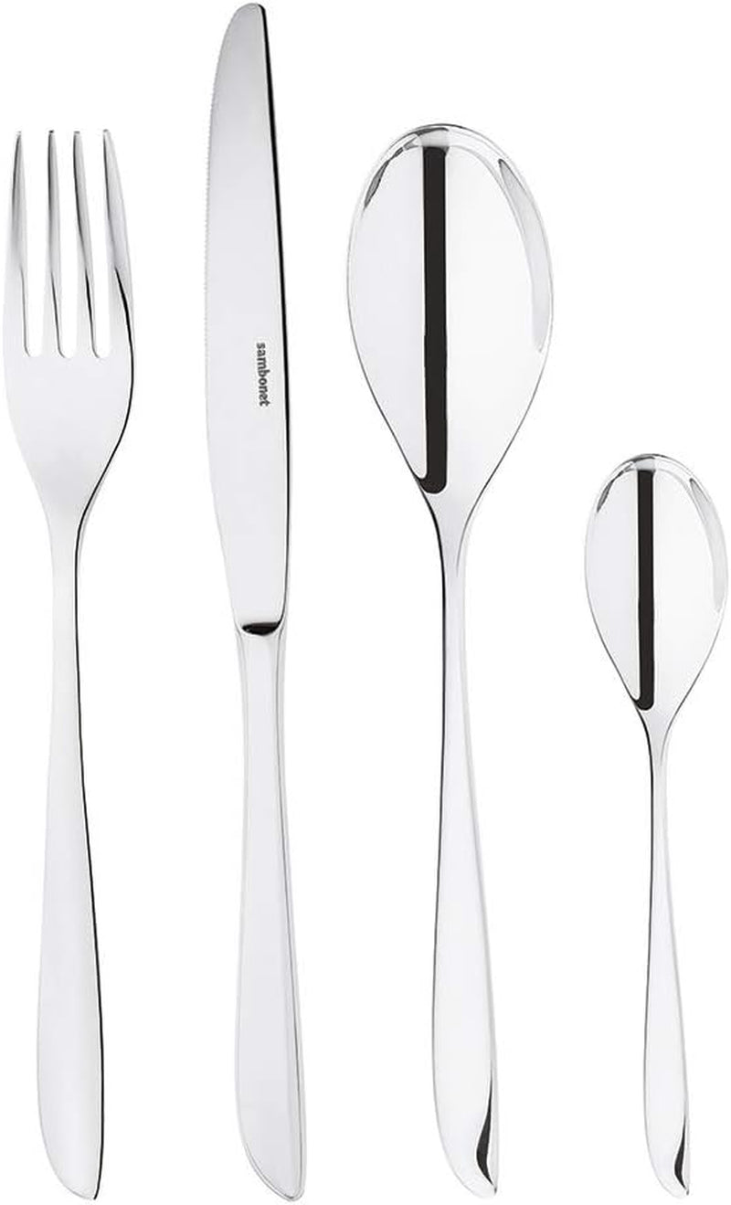 Sambonet 52163-81 Leaf - Monobloc bestiksæt i rustfrit stål 18/10 Naty Shop
