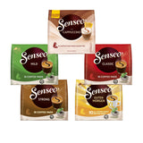 Senseo Pads Probierbox 5 Sorten, Vielfaltspakke, 5 x 16 Getränke, 80 Kaffeepads