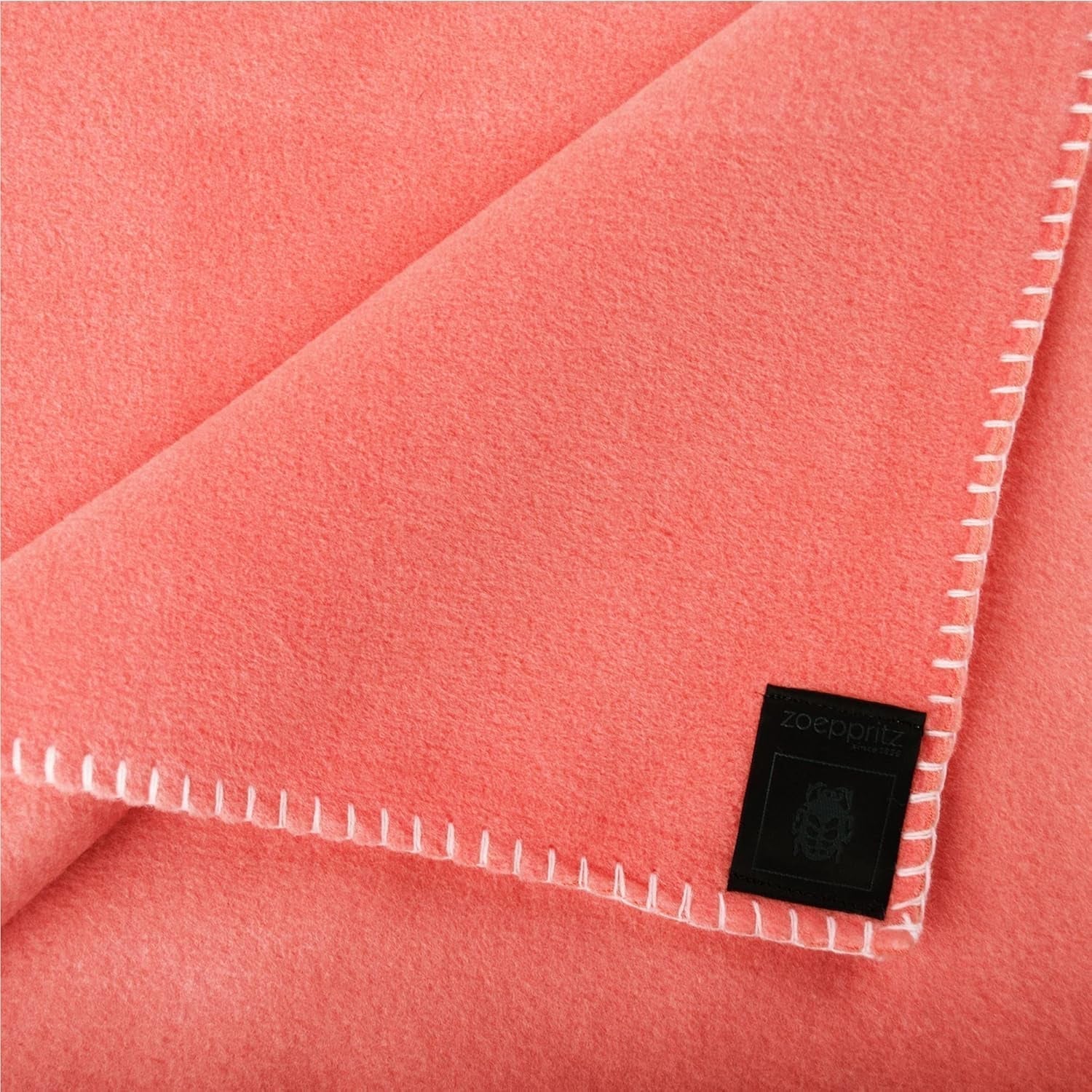 Zoepritz tæppe i farve: Rød, Lavet af 65% Polyester, 35% Viscose, Størrelse: 160X200 Cm, 103291-235-160X200 Zoepritz Senge og Tæpper Siden 1828