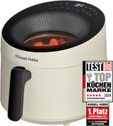 Russell Hobbs Airfryer, 5 liter, 10 programmer, visningsvindue Hvidevarer Naty Shop Cream