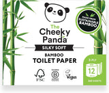 De frække Panda Bamboo Cocktailservietter | hvide servietter 100 stk papirservietter