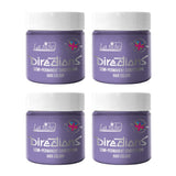 Vejledning semi-permanent hårfarve 100 ml æske 4 pakke (Pillarbox Red) Hårfarve Naty Shop Antique Mauve 100 Ml (pakke med 4)