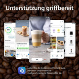 PHILIPS automatisk espressomaskine 2200-serien - 2 kaffespecialiteter, touch-display, klassisk mælkeskummer, keramisk kværn, matsort (EP2220/10)