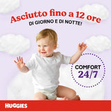Huggies Ultra Comfort bleer, størrelse 4 (9-14 kg), pakke med 72 bleer