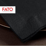 - Engangspapirservietter, ideelle til forretter og cocktails, pakke med 100 servietter, størrelse 24X24, 4-fold, 2-lags, sort farve, 100% rent cellulosepapir, Fsc-certificeret