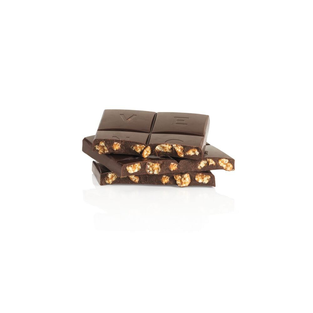 Venchi mælkechokolade med hele BGB Piemonte skovhasselnødder, 100 g - glutenfri