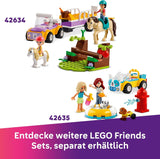 LEGO Friends Heartlake City isvogn Lad som om Legesæt 2 figurer og en kanin Byggesæt 4 år gamle piger Legetøjsfigur Minifigur Byggelegetøj 42644 Byggesæt Besuche den LEGO-Store
