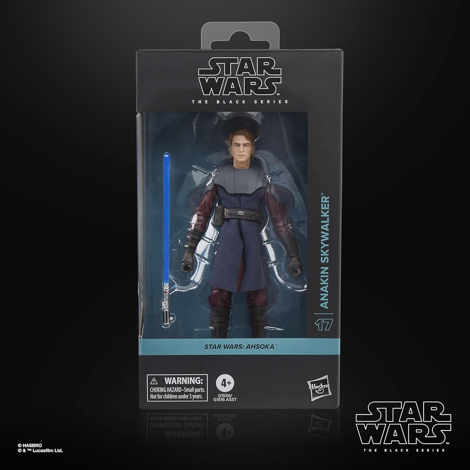 Star Wars The Black Series Anakin Skywalker, Star Wars: Ahsoka Premium Collectible Action Figur (15 cm) Actionfigurer Naty Shop