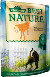 Dehner Best Nature Katzenfutter Multipack, Nassfutter, für ausgewachsene Katzen, er 2 x Kalb / Wild / Huhn / Kaninchen, 8 x 85 g taske (680 g)