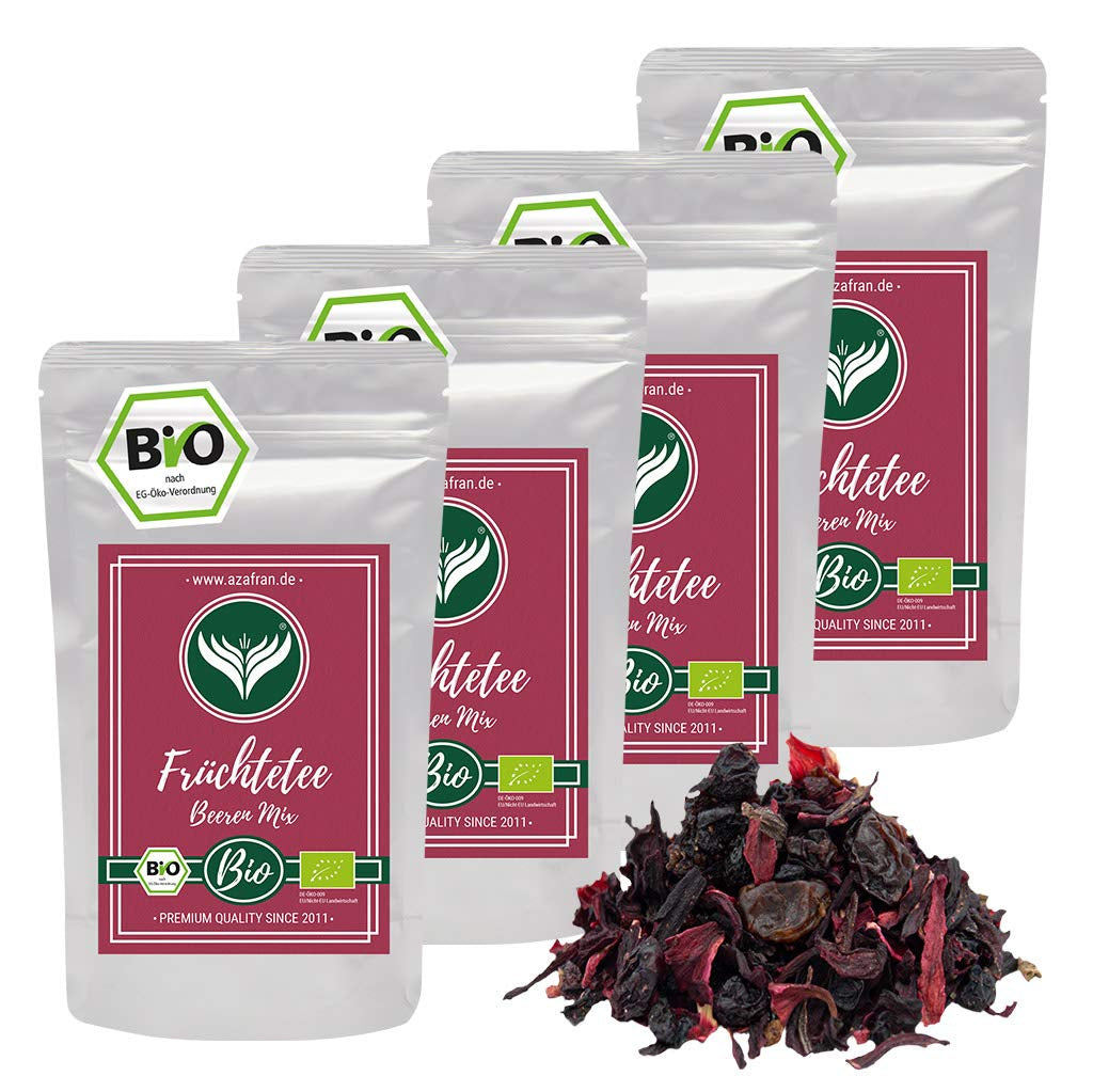 Azafran BIO Frugtte Blanding af røde frugter 250 g