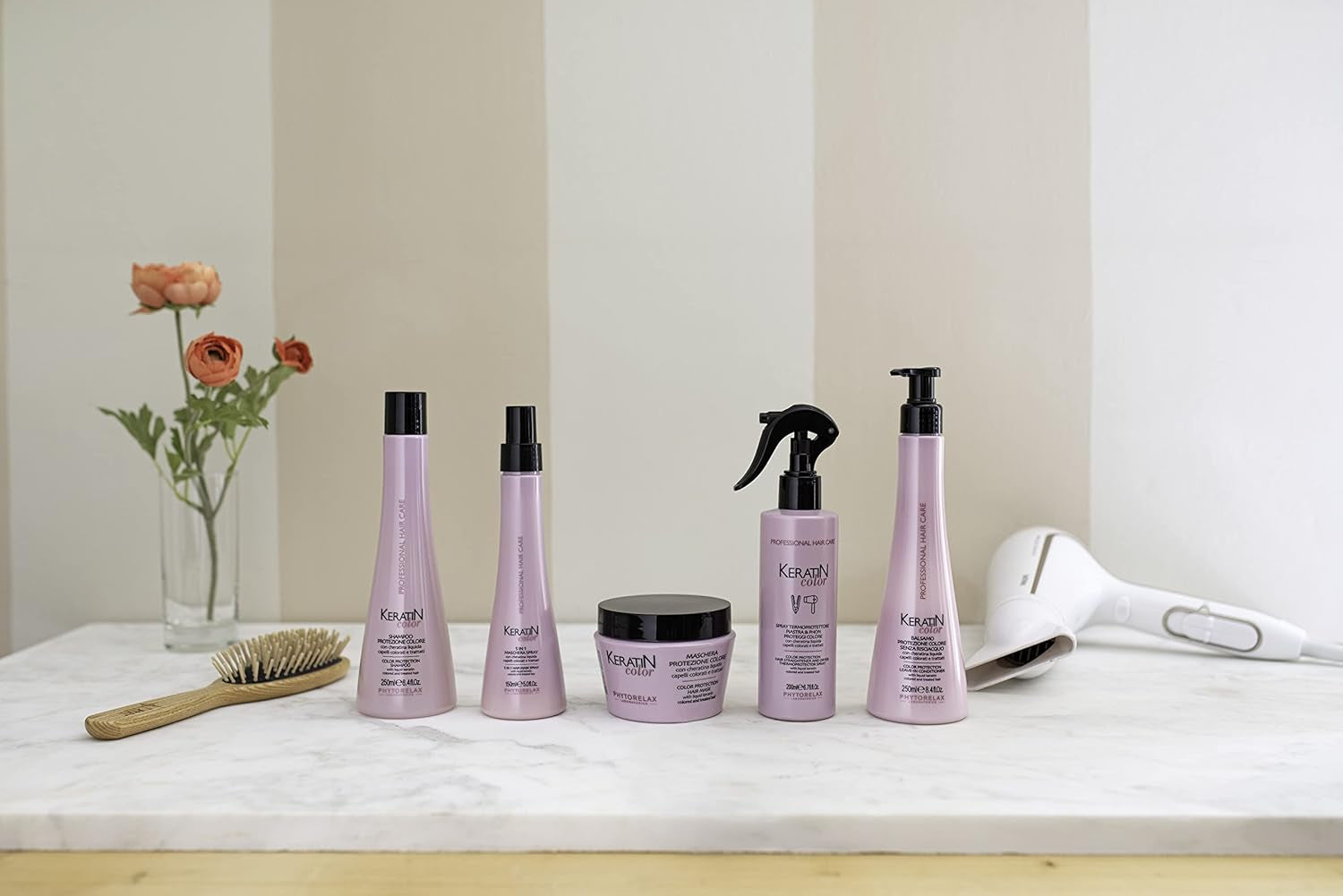 Phytorelax 5in1 hårmaskespray - 1 ml - Silikonefri, parabenfri - Fugtgivende - Tørt hår, krøllet hår Naty Shop hårmaske