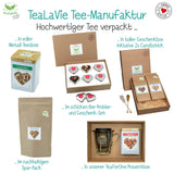 Tealavie gavesæt med 6 frugtteer (60 g) Prøvesæt gaveæske Tak gaveideer til kvindelige kolleger Mors dag 2024
