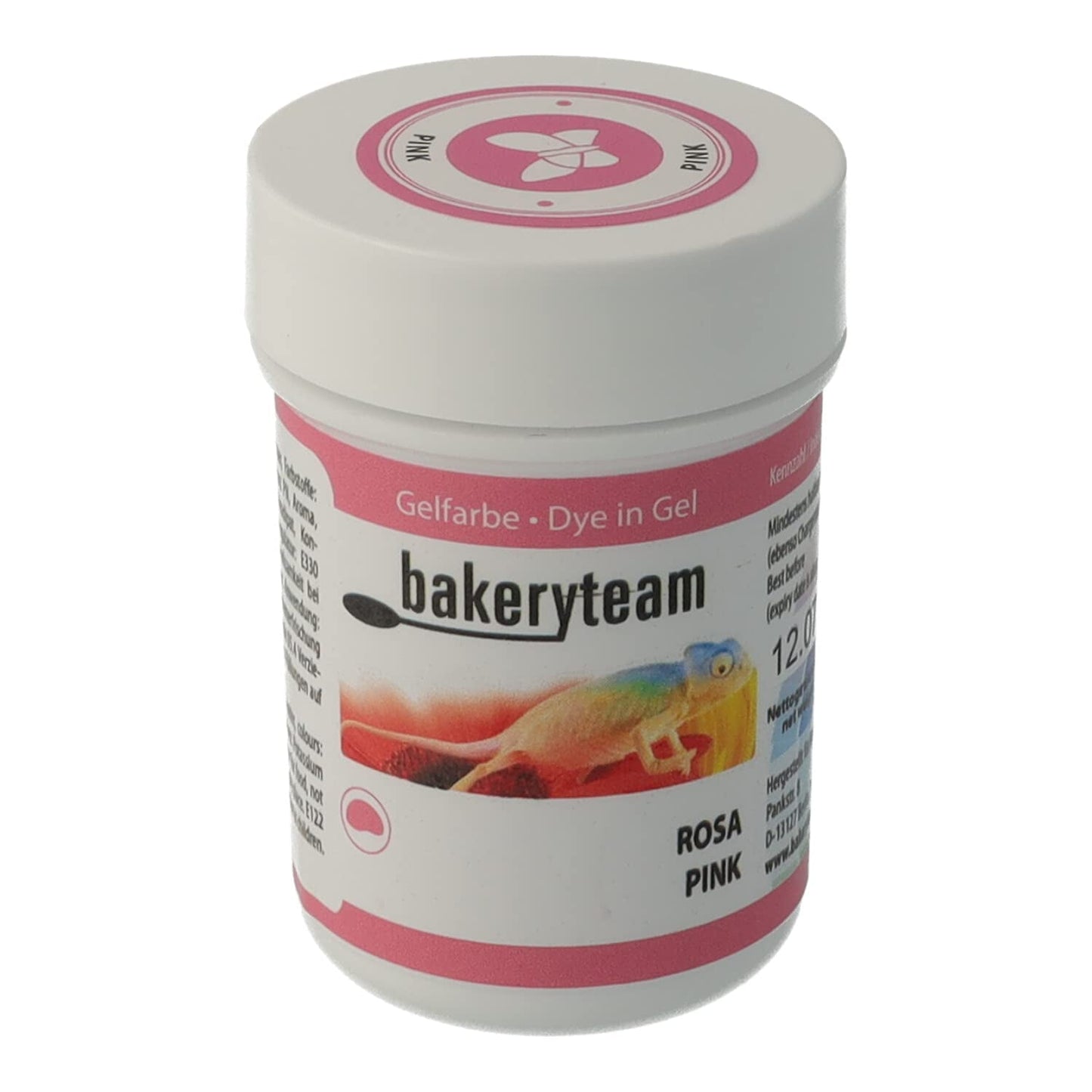 Bakeryteam Food Coloring Gel til glasur, lysegul, 35 g