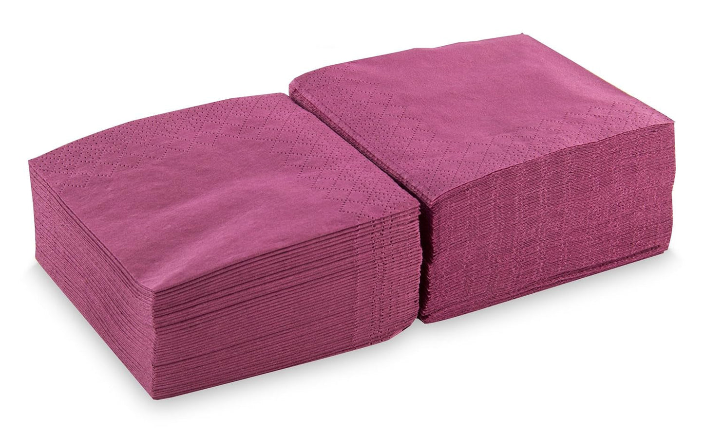 Ser22206772 Coktail pendel, serviet, 20 x 20, 2-lags, 1/4 fold, 100 enkeltkantede servietter, rød
