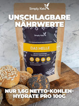 Simply Keto The Light Lower Carb* Brød, Bland til glutenfrit brød, 260 gram Kitchen Naty Shop