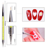Nagel Art Fineliner Pinsel[5 Stück],Nagel Art Liner Pinsel,Professionel Detail Pinselet,Nagellack Pinsel,Für Nail Art Design Malersalon,Nageldesign Nagel Fußpflege