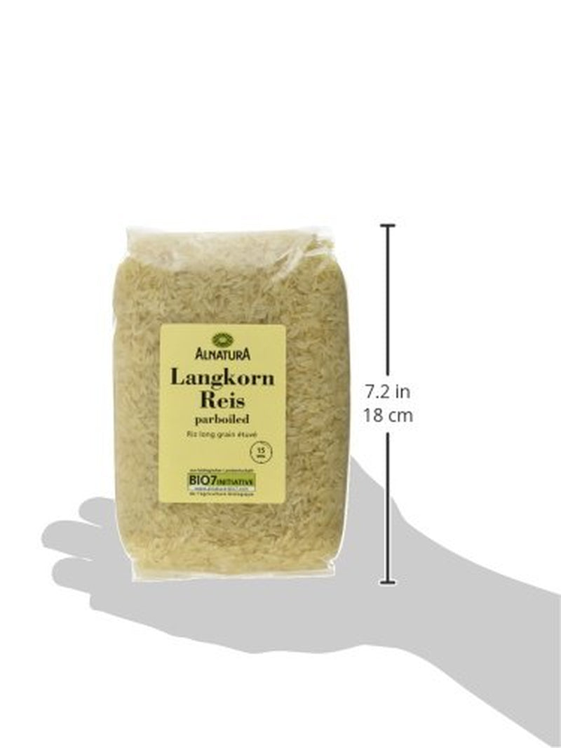Økologisk Langkornreis Parboiled, 1 kg