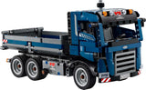 LEGO Technic Dump Truck legetøj med rat og bevægelig dumper - blå byggekøretøj - gaveidé til fødselsdage eller ferier - byggesæt til drenge og piger fra 9 år 42203 Byggesæt Besuche den LEGO-Store