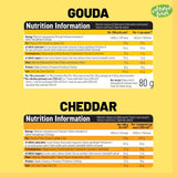 Cultured Foods Vegansk 3-er sæt Vegan Mac And Cheese, Gouda Sauce, Cheddar Sauce, Laktosefrei Glutenfrei MAC & CHEEZ CHEATCHEEZ