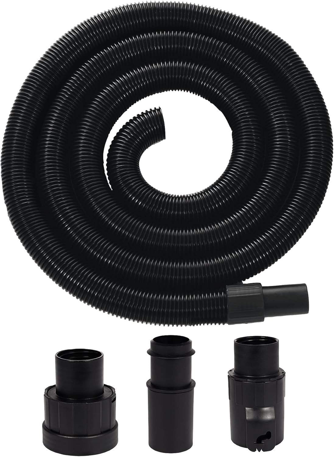 Original Einhell sugeslange til våd/tør støvsugere (længde 3 m, inkl. tilslutningsadapter til alle Einhell våd/tør støvsugere, fremstillet af hård plast)