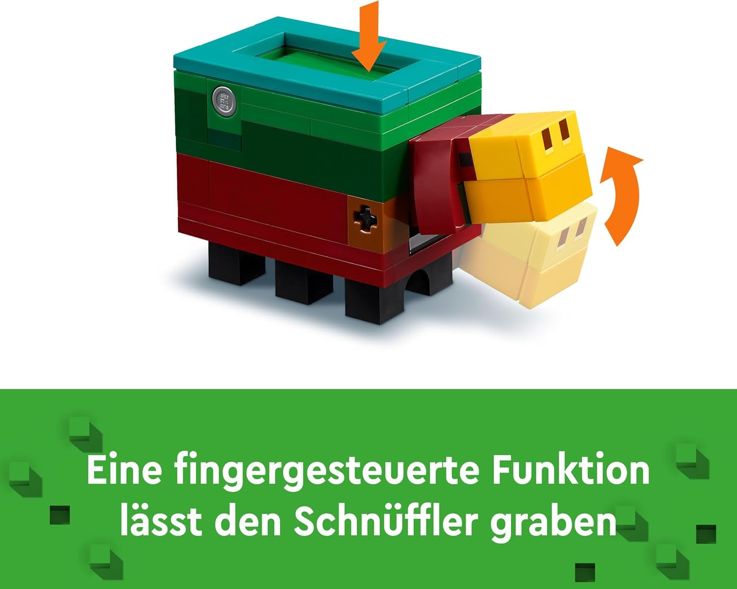 LEGO Minecraft Cherry Blossom Orchard Legetøjshave at udforske med solrig, sniffer, zombie og bier Gamergave til drenge og piger 8 år gamle 21260 byggesæt Beuche den LEGO-Store