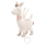 Fehn spilledåse baby sleep aid star - spilledåse med aftagelig musikalsk mekanisme til ophængning - sleep aid sang "Weißt du wieviel Sternlein stehen" - legetøj til babyer og børn fra 0+ måneder Baby Toys Naty Shop Llama