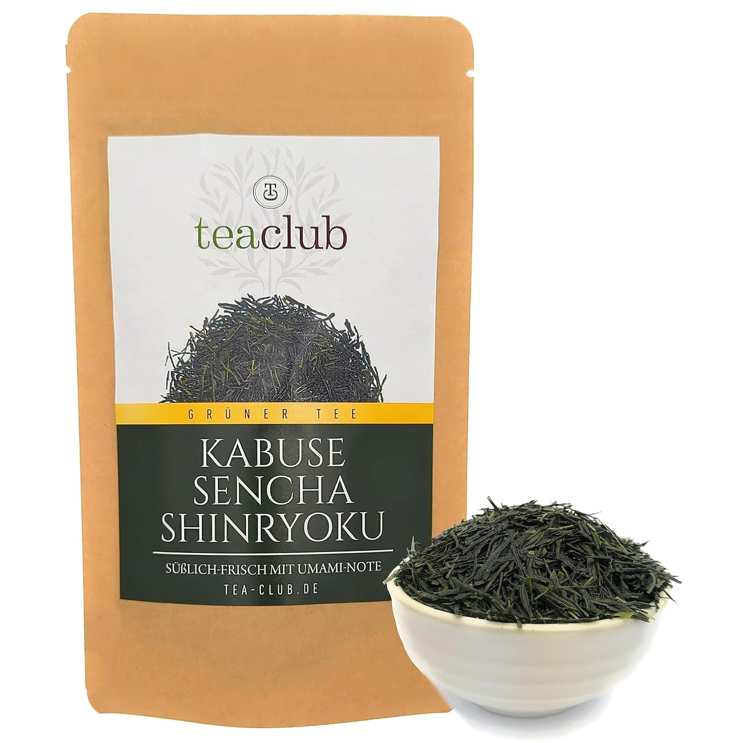 Sencha First Flush Kabusecha grøn te løs 100g, japansk grøn te Kabuse Sencha Shinryoku, japansk grøn te Teaclub
