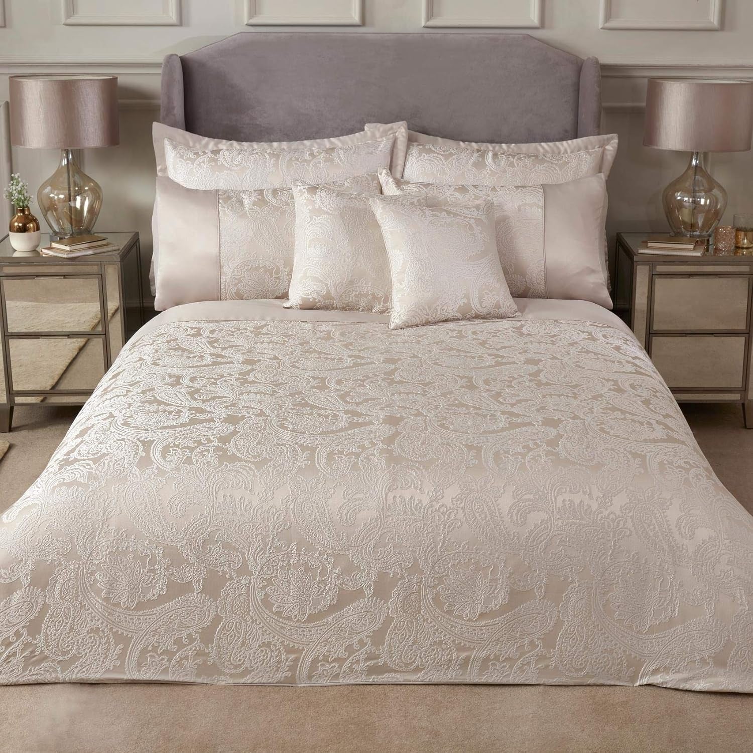 Hertugindedyne til king-size seng, 100 % polyester, cremefarvet Emma Barclay Senge og dyner Cremefarvet King size