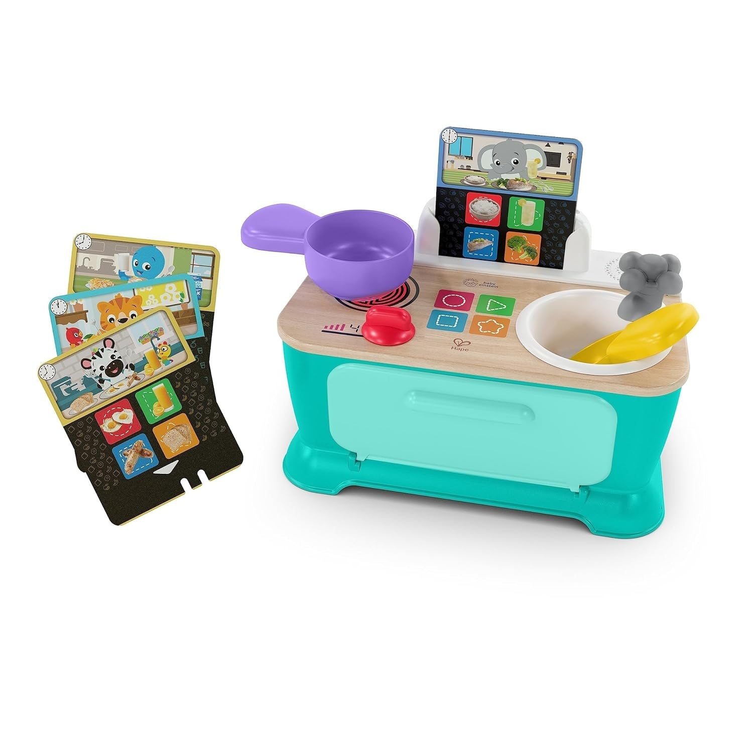 Baby Einstein + Hape Magic Touch Tilmeld Lad som om du tjekker legetøj ud, med ægte lyde og musik, fra 9 måneder og opefter Baby Toys Naty Shop Kitchen