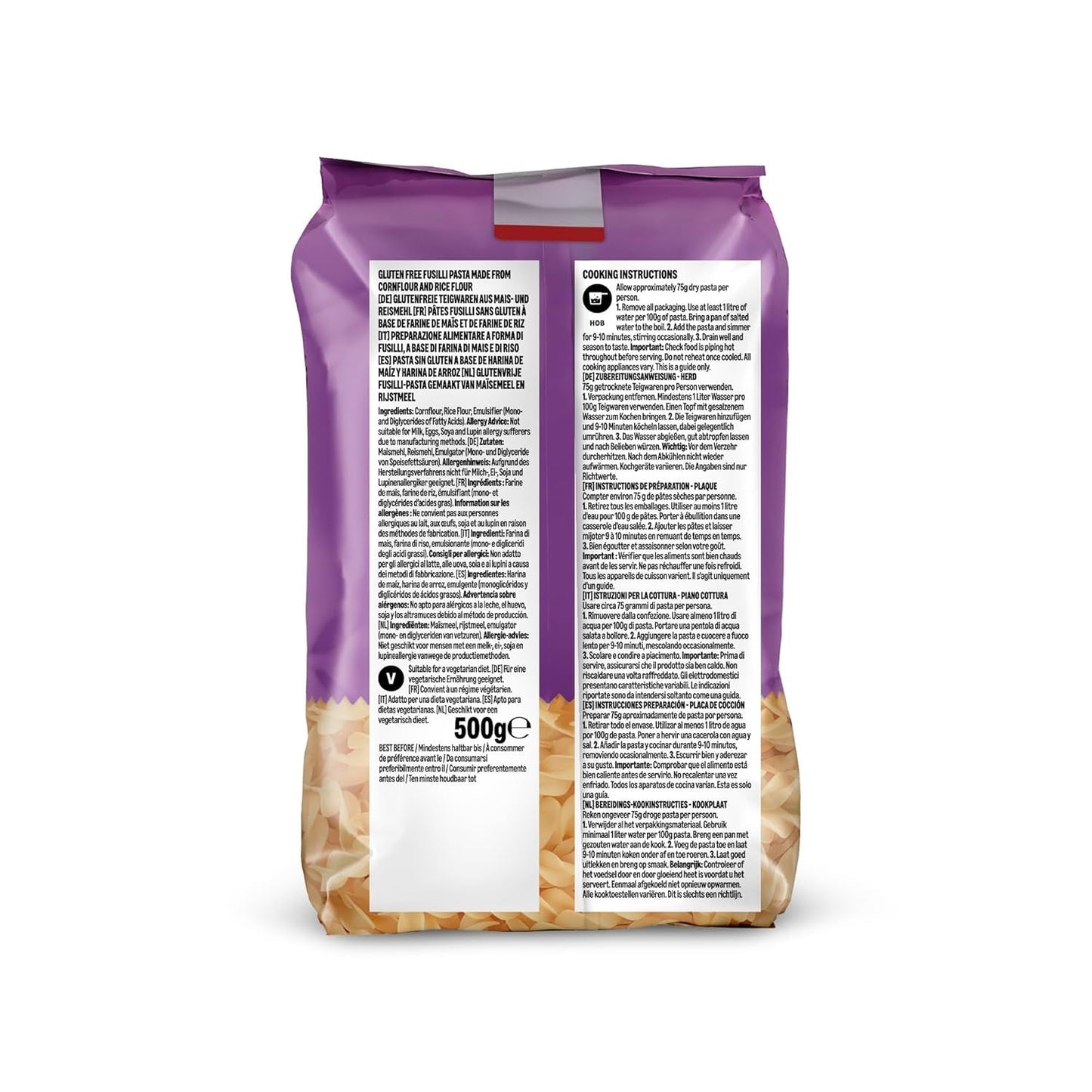 fra Amazon glutenfri fusilli, 500g