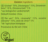 Økologisk grøn te med citron, 20 poser, 40 g